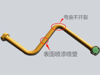 汽車鋼管要彎曲又要噴漆噴塑？